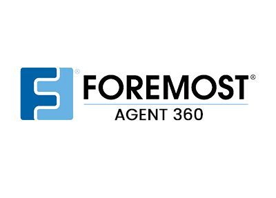The foremost agent 360 logo is blue and black on a white background.