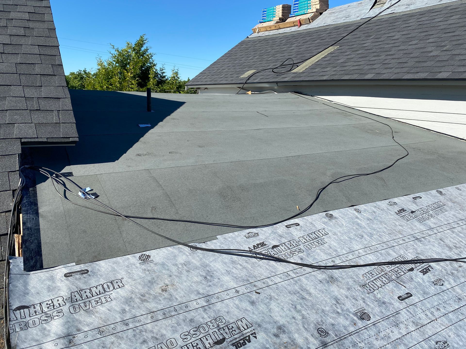 Roof of House Being Worked On — Hillsboro, OR — 1st Pacific Construction