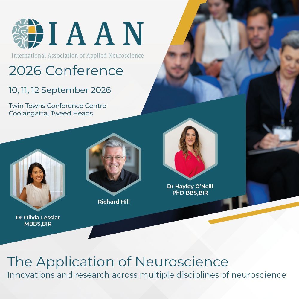 2026 IAAN annual conference
Keynote Speakers Dr Olivia Lesslar, Richard Hill & Dr Haley O'Neill