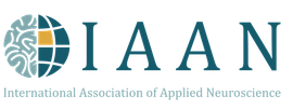 The logo for the international association of applied neuroscience