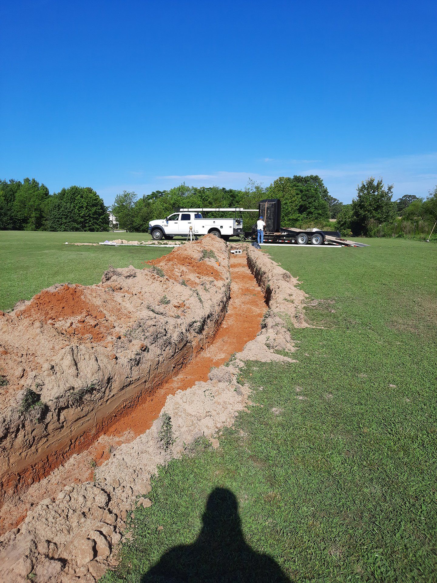 septic tank installation