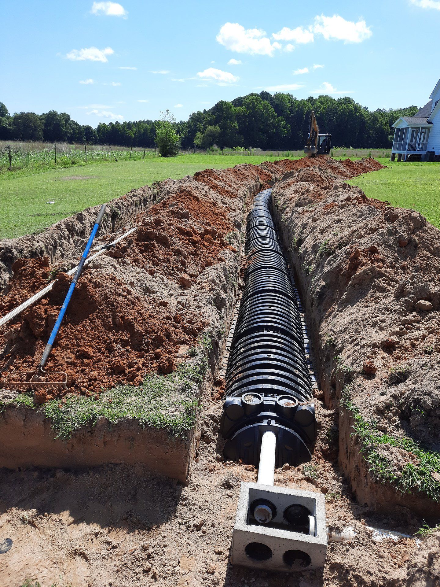 septic tank installation