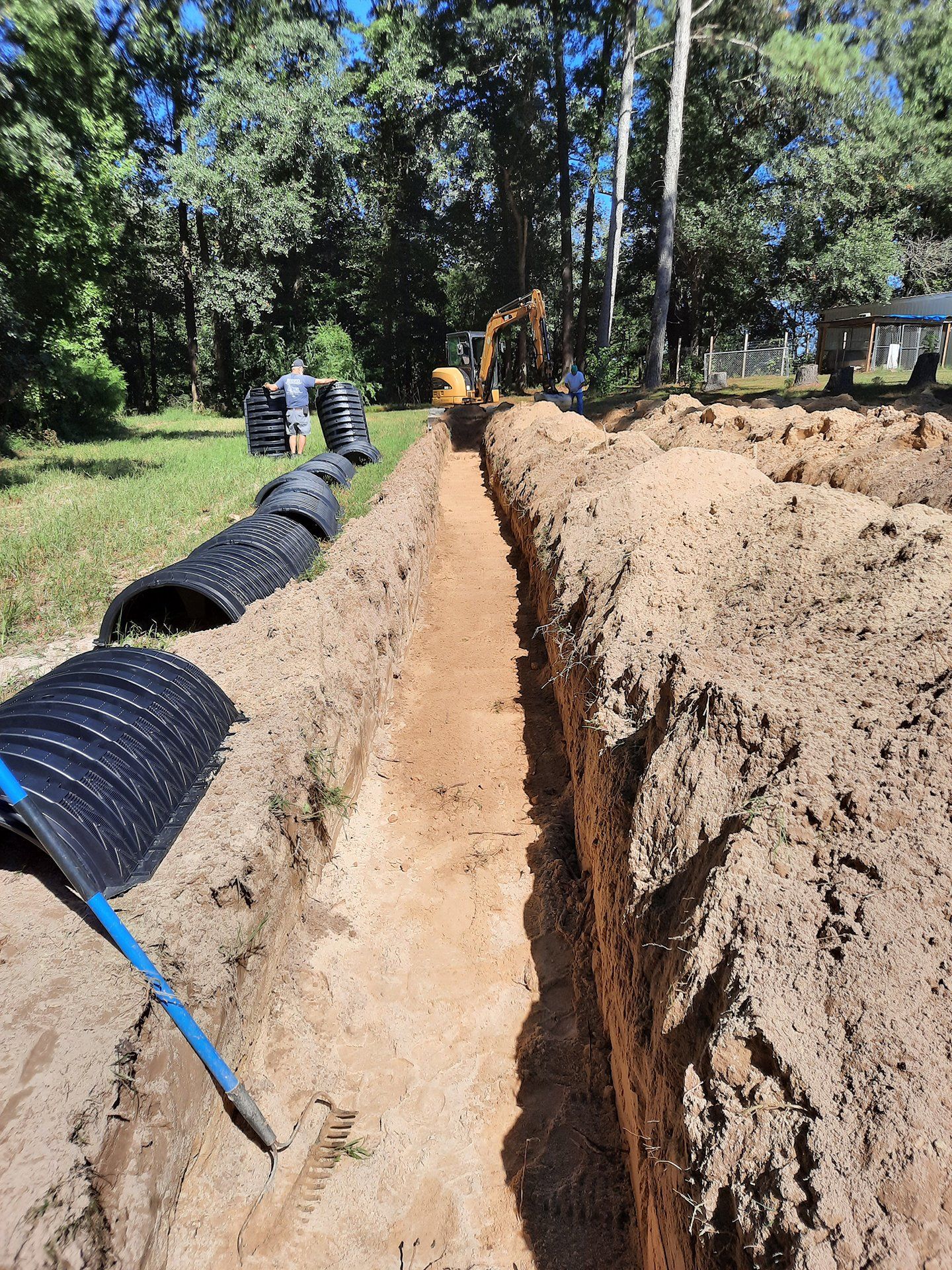 septic tank installation