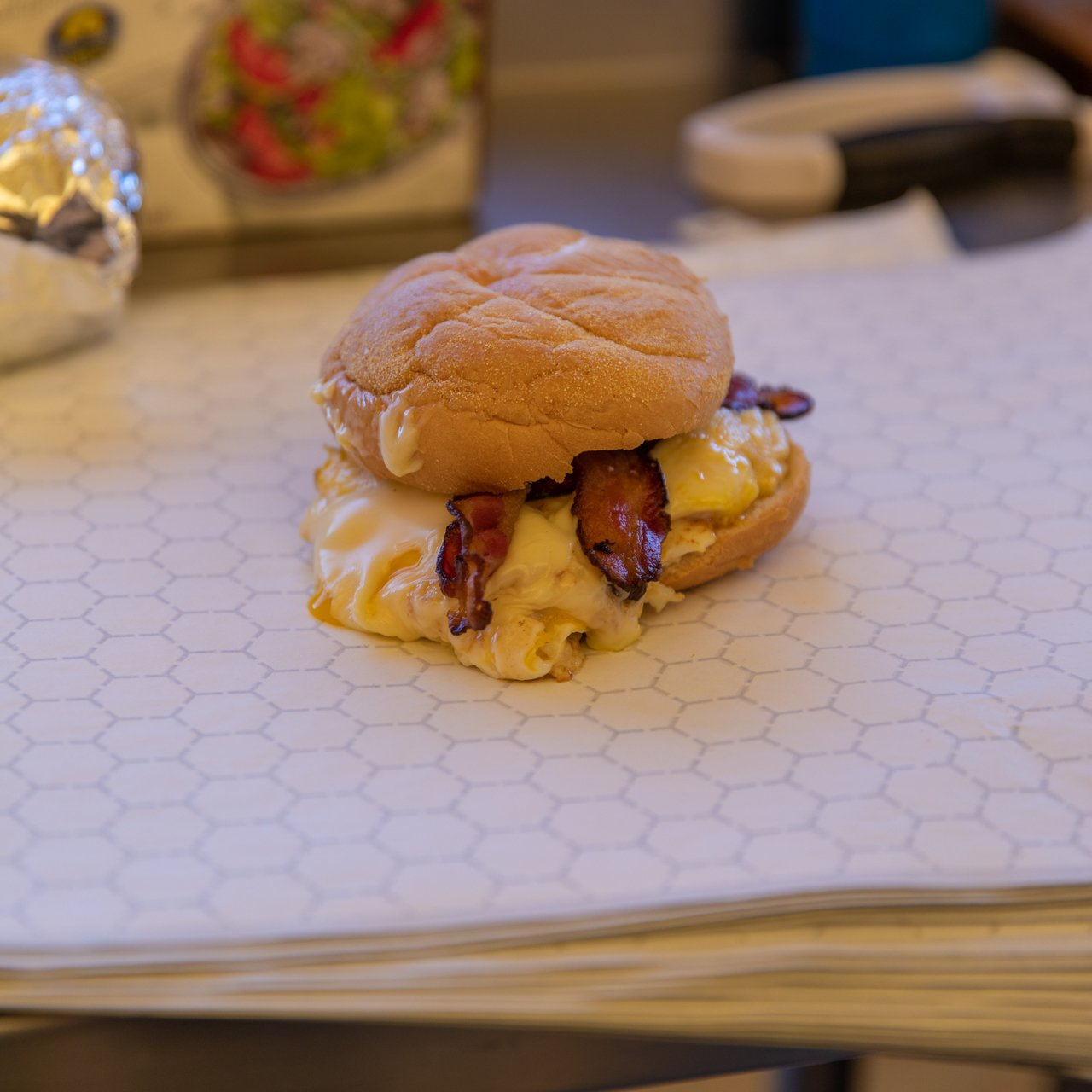 Dang Brother Pizza Camp Pendleton Bacon, Egg, & Cheese Sandwich Photo