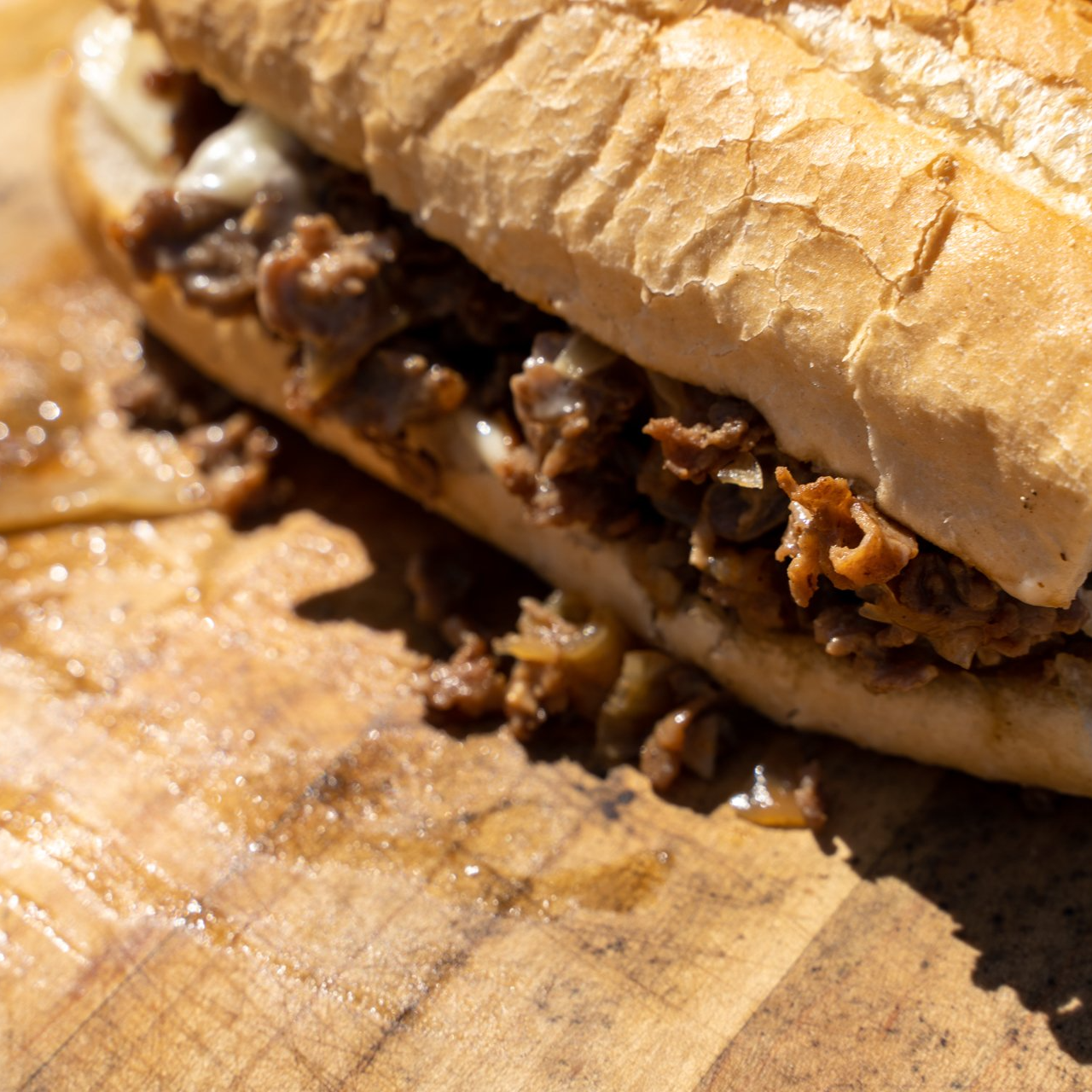 Dang Brother Pizza Camp Pendleton Philly Cheesesteak Hoagie Photo