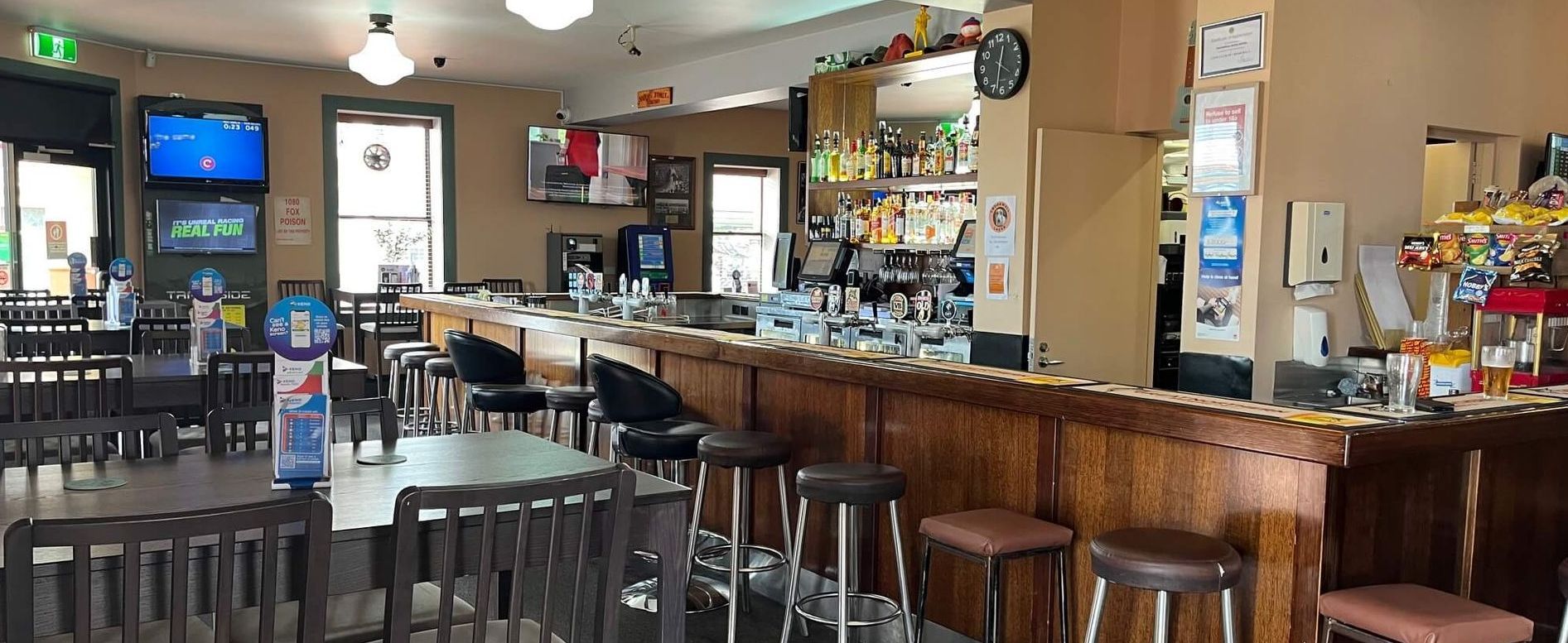 drink area of the hotel