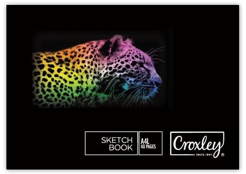 JD543 A4 40 BLAARE CROXLEY SKETSBOEK