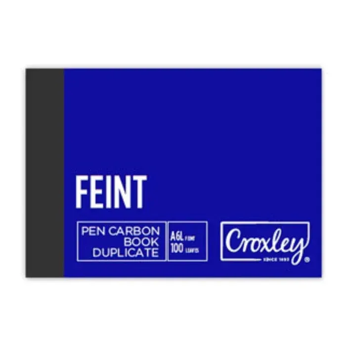 BOEK A6 DUPLIKAAT FEINT JD16