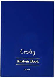CROXLEY JD6016 ANALISEBOEK