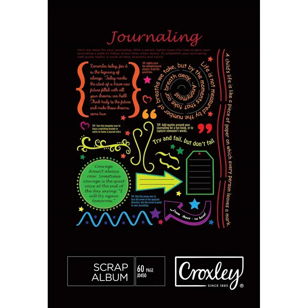BOEK CROXLEY SKRAAPALBUM JD450