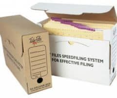 A4 ARGIEFHOUER 5 PAK 330x245x215