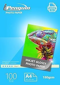 A4 FOTOPAPIER 180 gsm GLANS (100)