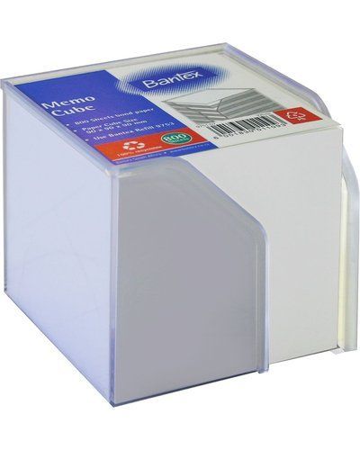 BANTEX KUBUSHOUER EN HERVULLING WIT