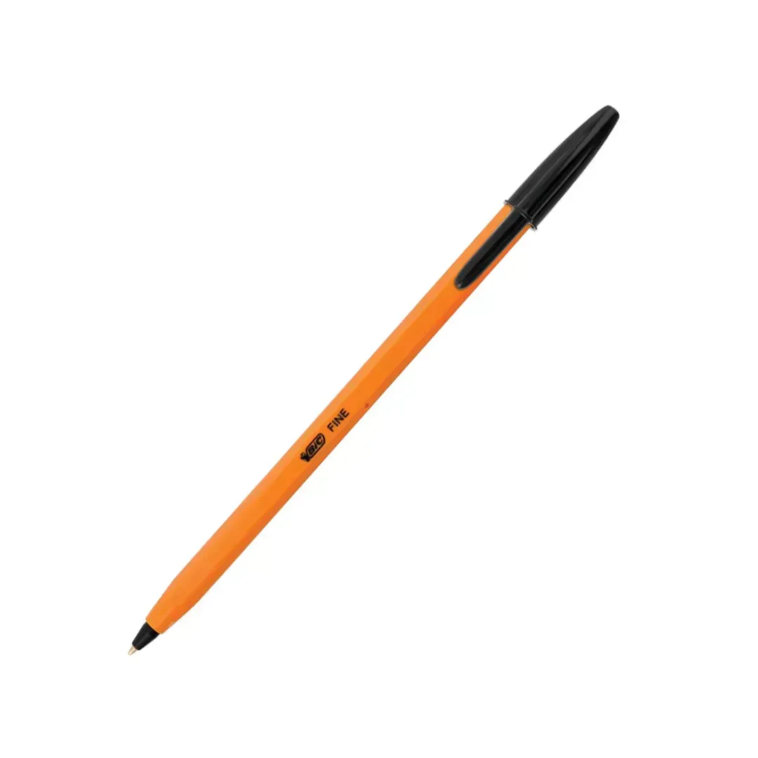 BIC ORANJE FYN SWART PENNE