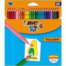 BIC Tropicolour Potloodkryte 24's