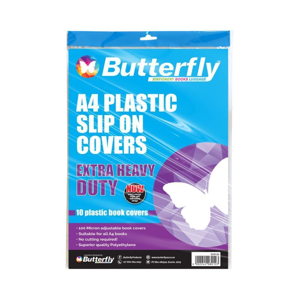 BOEKOMSLAG PVC 10's A4 100MIC