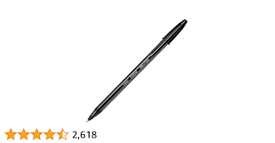 BIC KRISTAL ULTRA FYN SWART