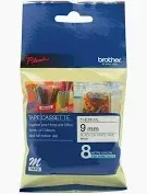 BROTHER MK 221 KLEEFBAND SWART OP WIT