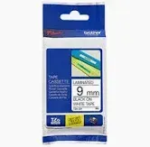 BROTHER TZ 221 9MM KLEEFBAND SWART OP WIT