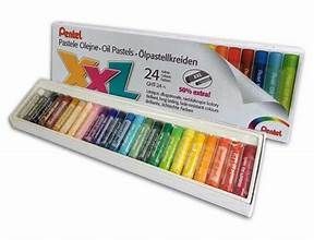 PENTEL XXL OLIEPASTELS 24's