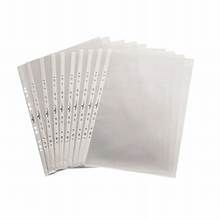 PVC SAKKIES A4 10/PAK