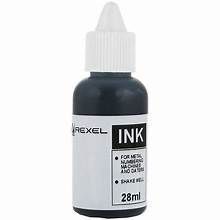 REXEL NOMMERMASJIEN INK 28ML SWART