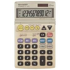 SAKREKENAAR SHARP EL782C