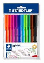 STAEDTLER KLEURPENNE PAK 10
