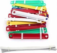 DEURSIGTIGE PLASTIEK LÊERBEVESTIGINGS (10's)