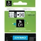 DYMO-BAND 9MM SWART