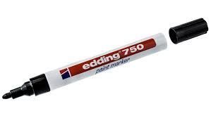 EDDING GLASMARKERS ( SWART)