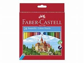 FABER CASTELL POTLOODKRYTE 24's
