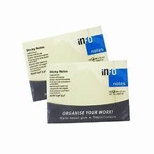 INFO-NOTAS 100X75 GEEL