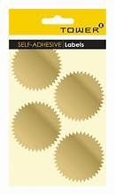 ETIKET NOTORIËLE SEËL 60MM GOUD