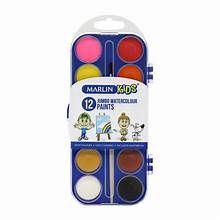 MARLIN KINDERWATERKLEUR 12 SE VERFSTEL & KWAS