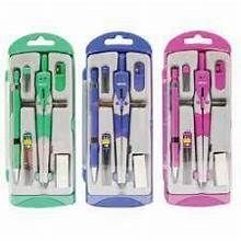 NEXX SCHOLAR KOMPASSTEL 6-STUK ASSORTEERDE KLEUR