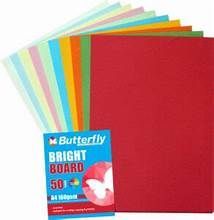 PAPIER A4 160GSM GEASSORTEERDE KARTON 50'S