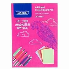 PAPIER A4 160GSM KARTON VERSKEIDENHEID BLOK 25'S