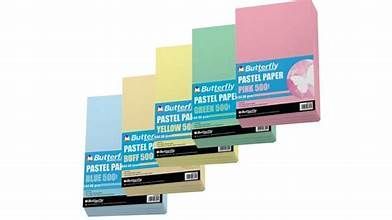 PAPIER A4 80GSM PASTEL 500 VELLE