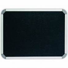 PAPEGAAIE INLIGTINGSBORD 1500X900 SWART