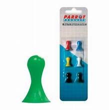 PAPEGAAI MAGNETIESE KAARTSPELDE 6 VERSKEIDENHEID KLEURE