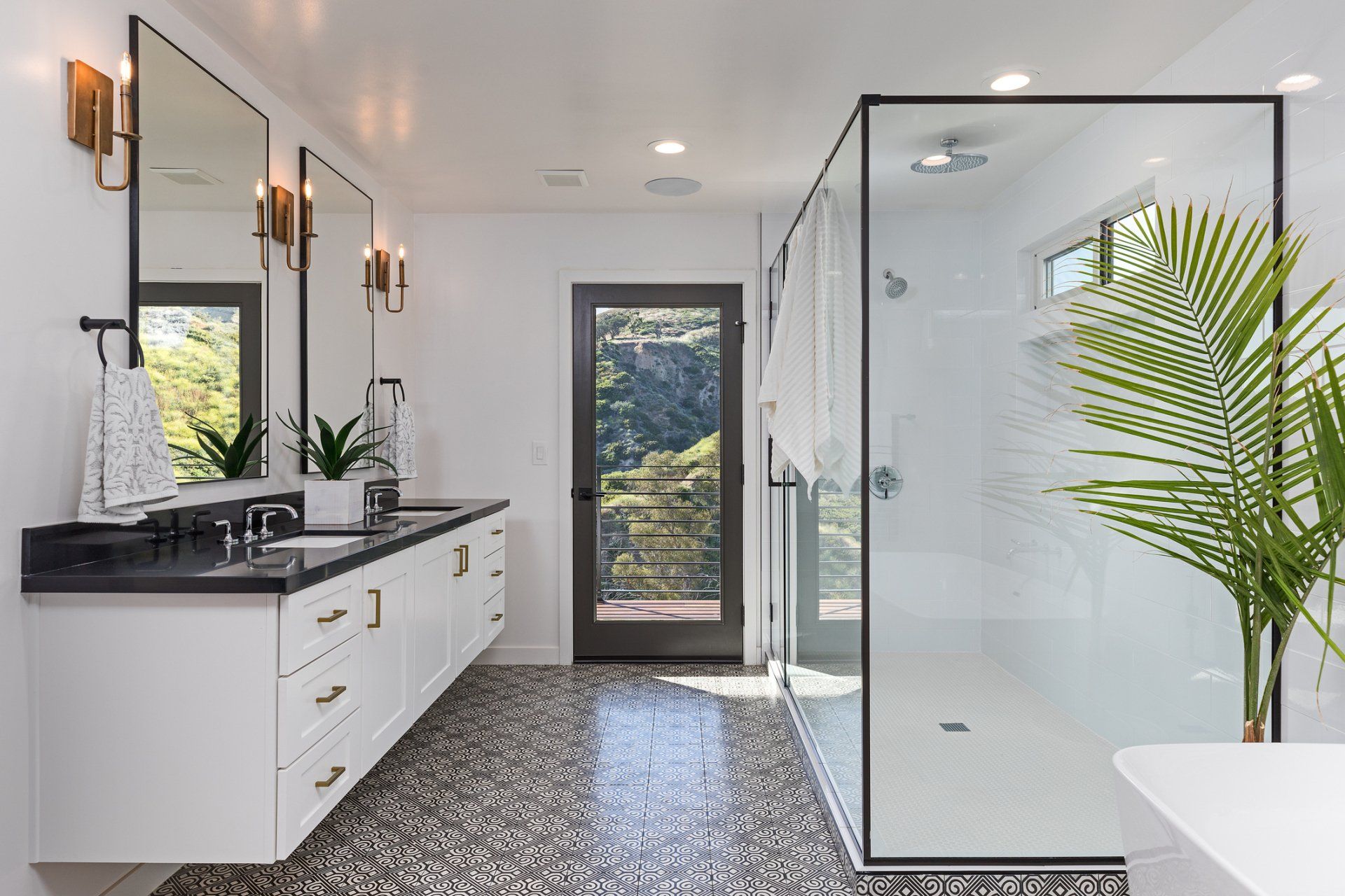 Beautiful Modern Bathroom — Lumberton, NC — Brooks Carpet