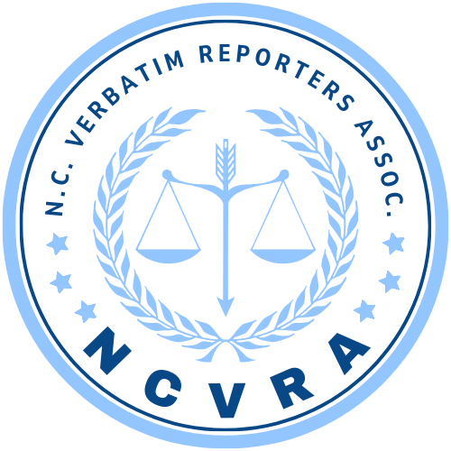 North Carolina Verbatim Reporters Association logo