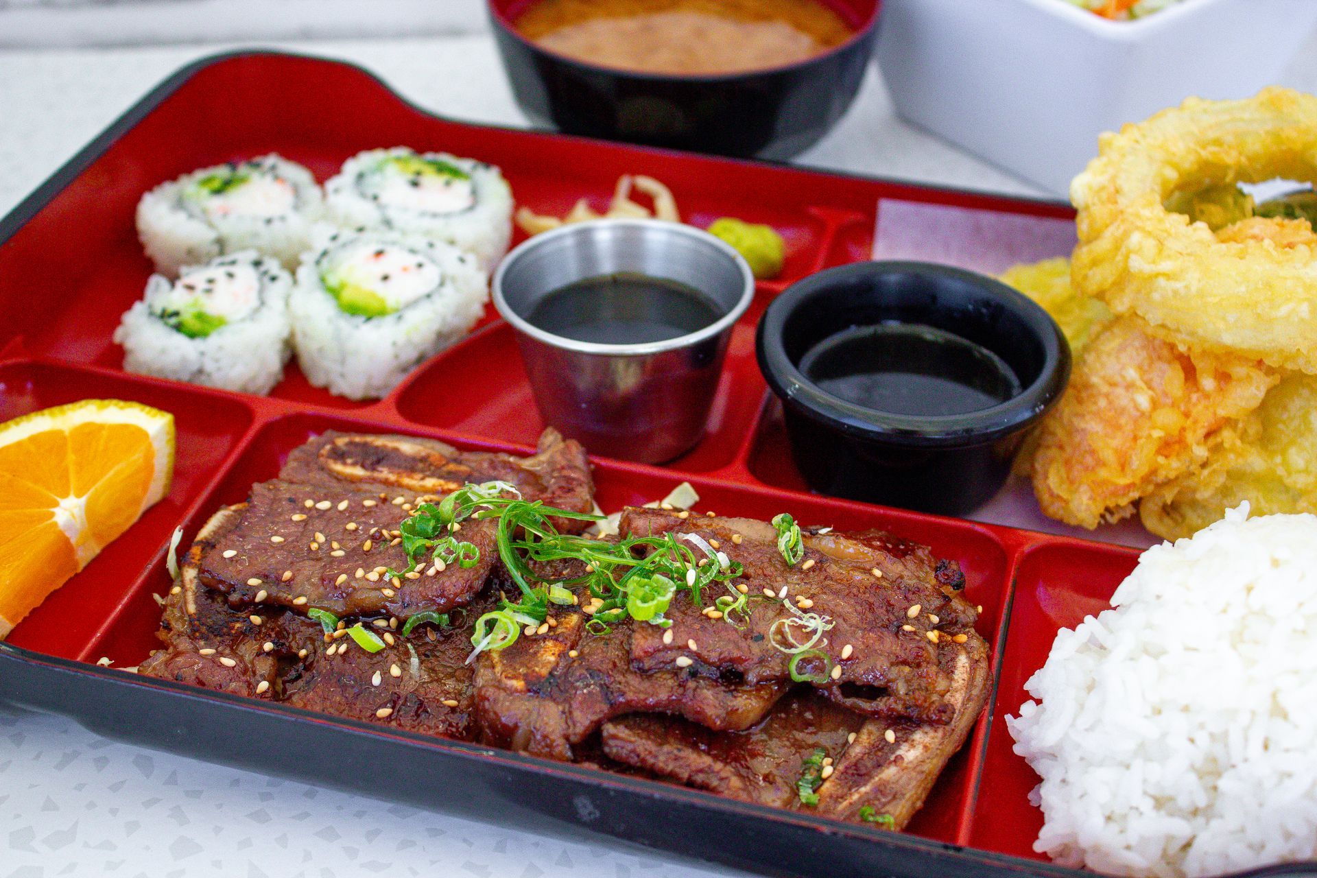 Short Rib Bento Box