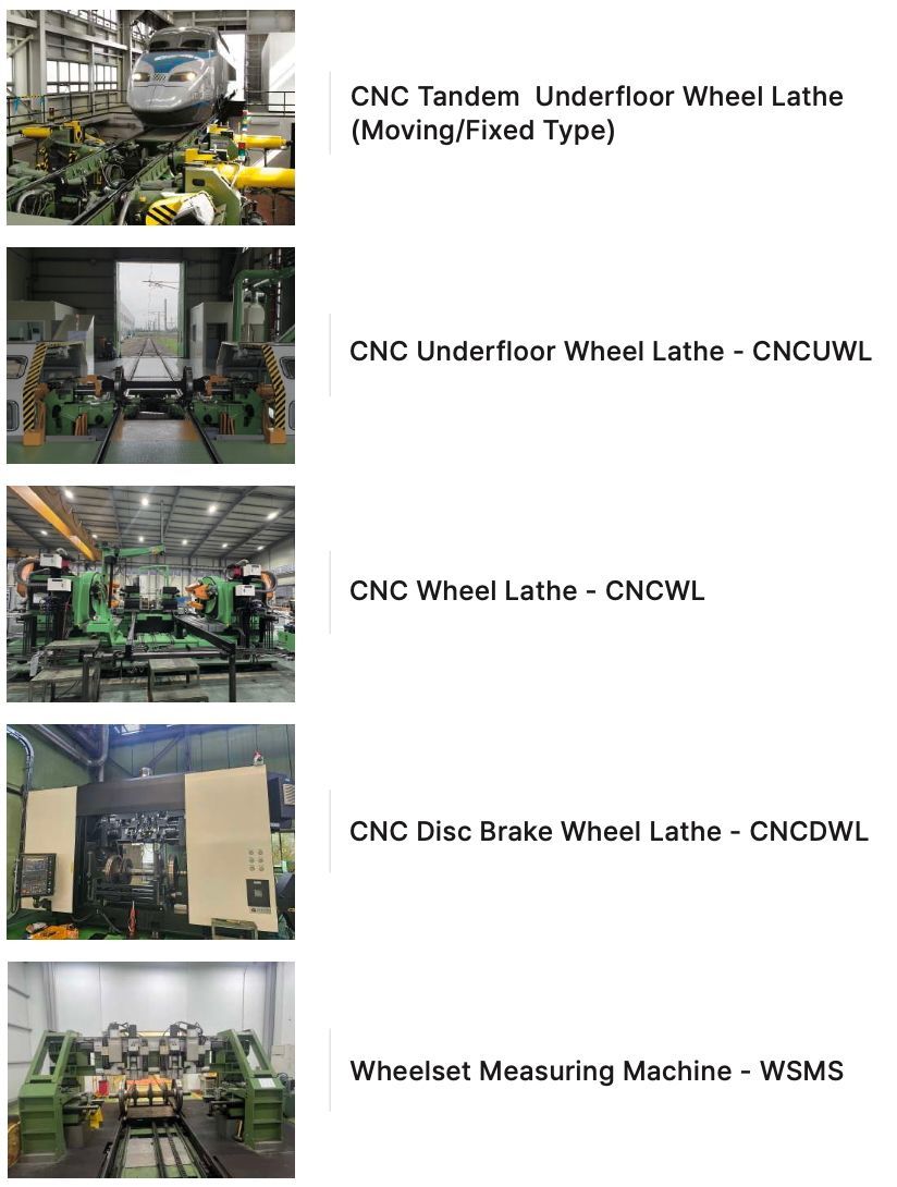 railway wheel machining