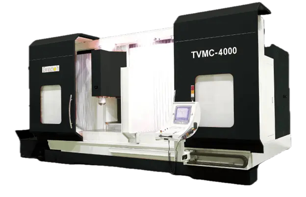 Travelling column machining centre