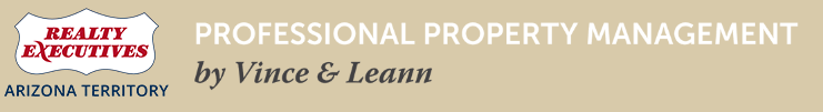 Professional Property Management by Vince & Leann Logo