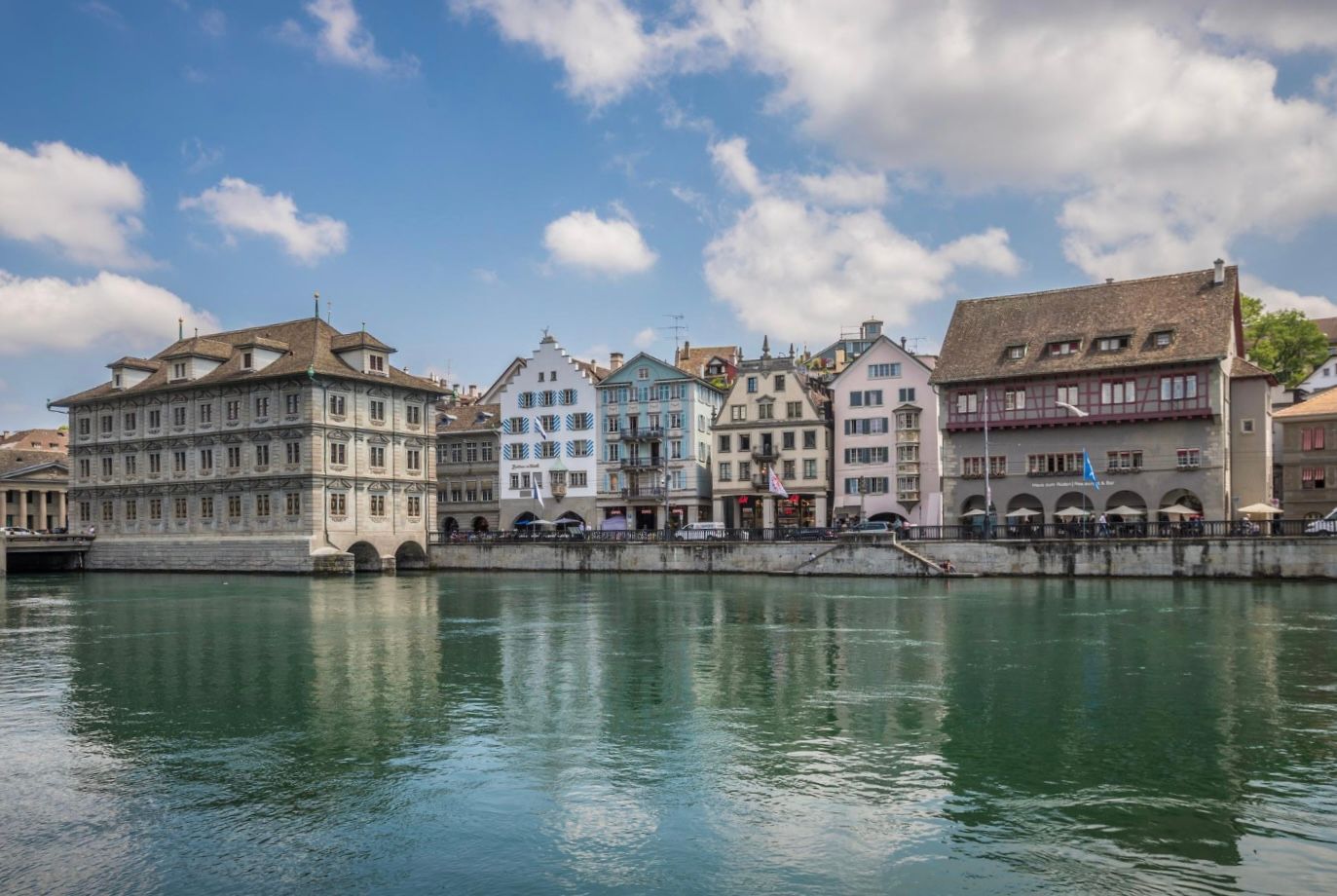 Grüne Stadt Zürich - hier die Altstadt