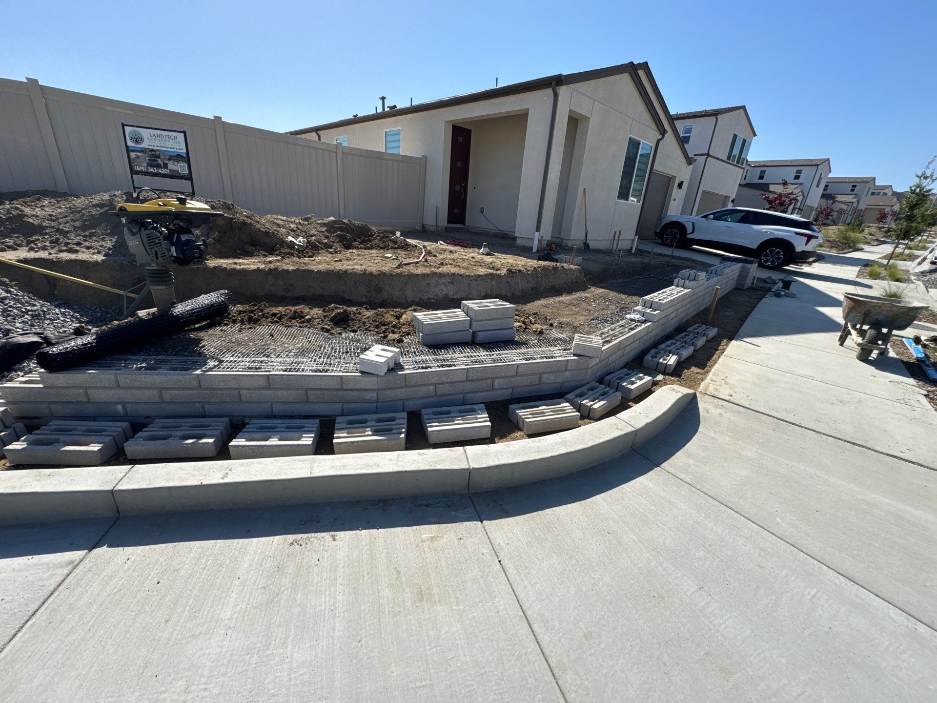 Retaining Wall Installer Escondido CA