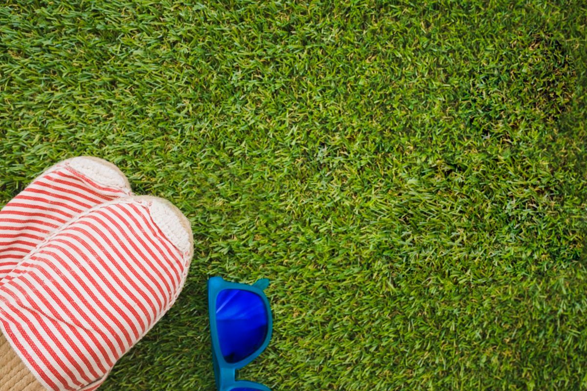 premium synthetic grass installation in Escondido CA for modern low maintenance lawn